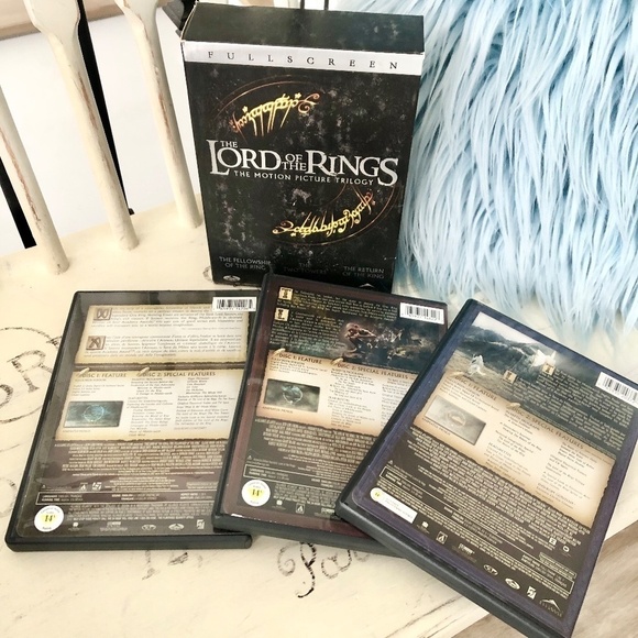 Lord of the Rings, The Motion Picture Trilogy 3 DVD Box Set, 6 Discs, Widescreen - Picture 8 of 12